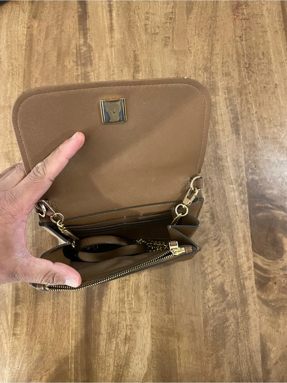 Tory Burch compact saffiano
